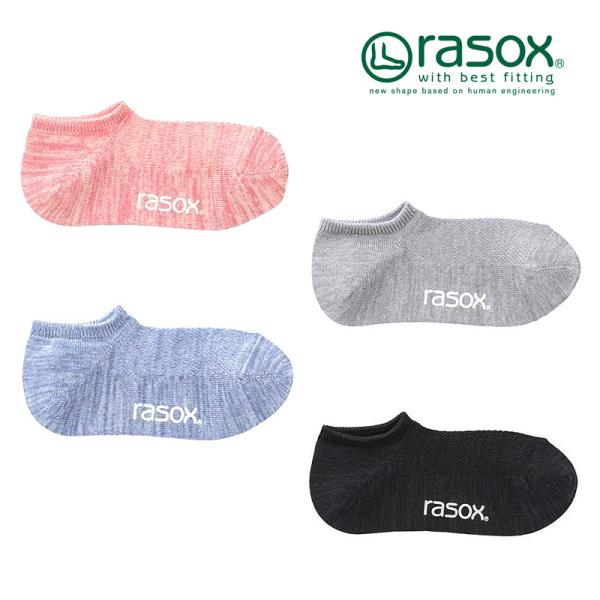 rasox クールネス スニーカー ラソックス ショート丈ソックス CA251SN01