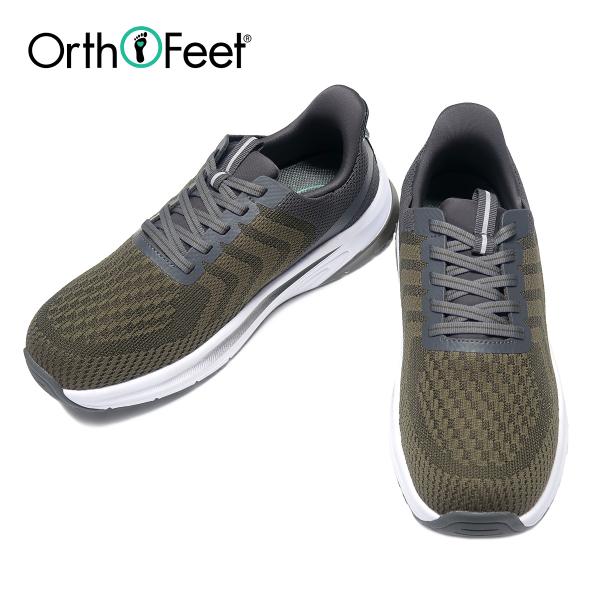 Orthofeet オーソフィート TILOS ティロス Olive オリーブ ミディアム幅 ハンズ...