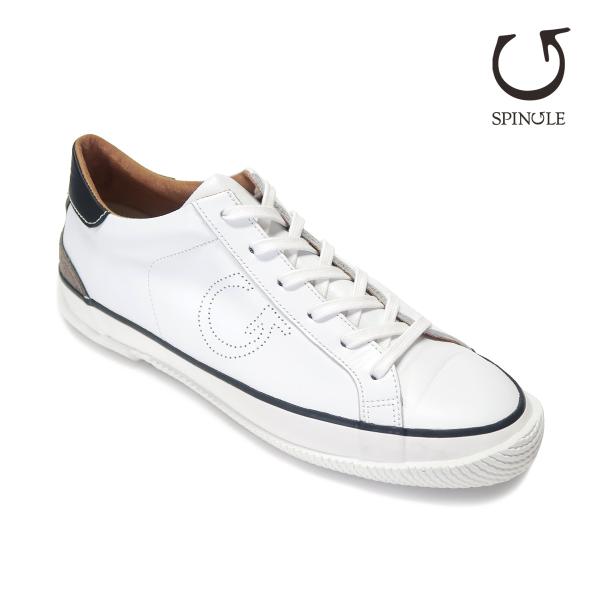 SPINGLE スピングル SP-1050 White ホワイト 撥水レザー メンズ レディース ス...