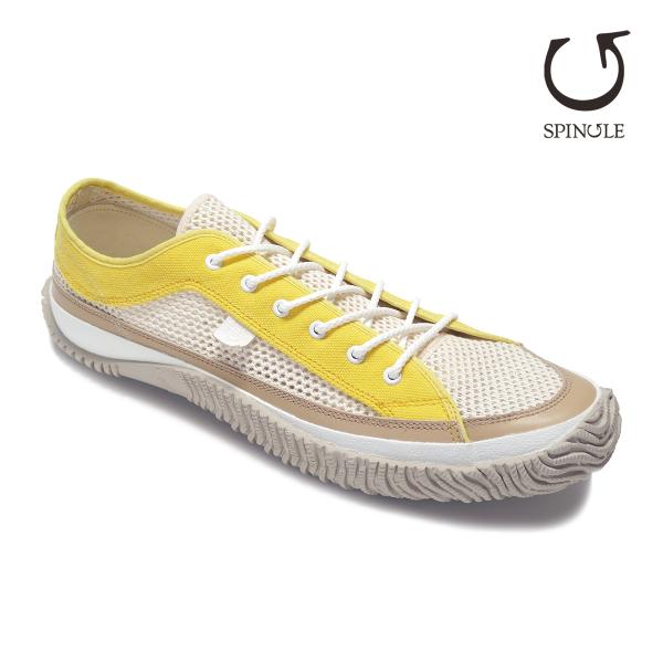 SPINGLE スピングル SP-1073 White/Yellow ホワイト/イエロー コットンメ...
