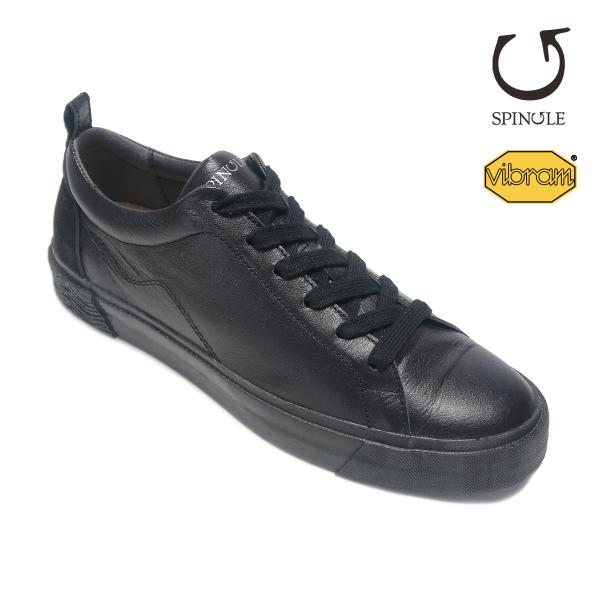 SPINGLE スピングル SP-1307 Black ブラック ビブラムソール メンズ スニーカー...