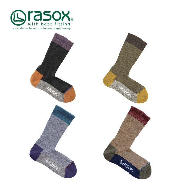 rasox スポーツ クルー ラソックス クルー丈ソックス SP140CR01