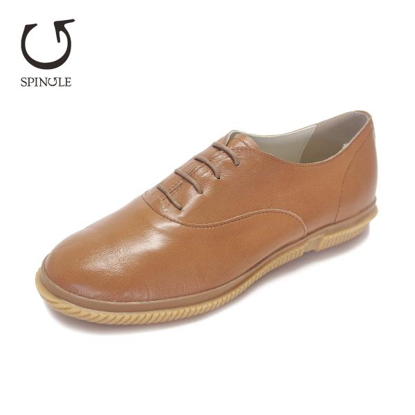 SPINGLE スピングル SP-1833 Brown ブラウン カンガルーレザー レディース スニ...