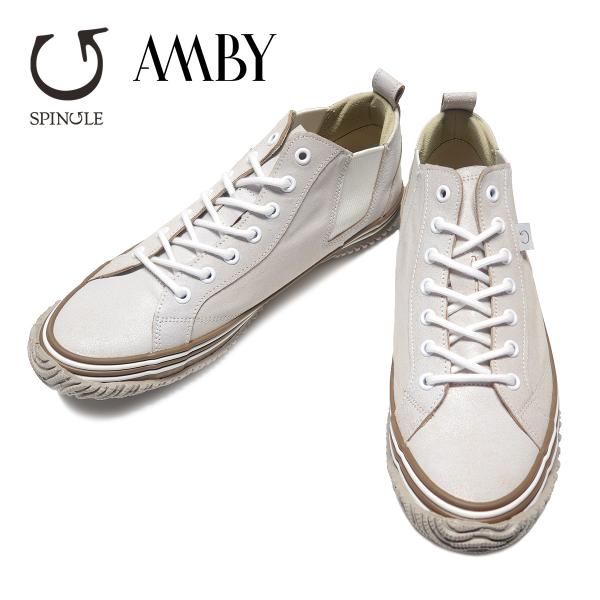 SPINGLE スピングル SP-442AMBY White ホワイト サイドゴア レディース メン...
