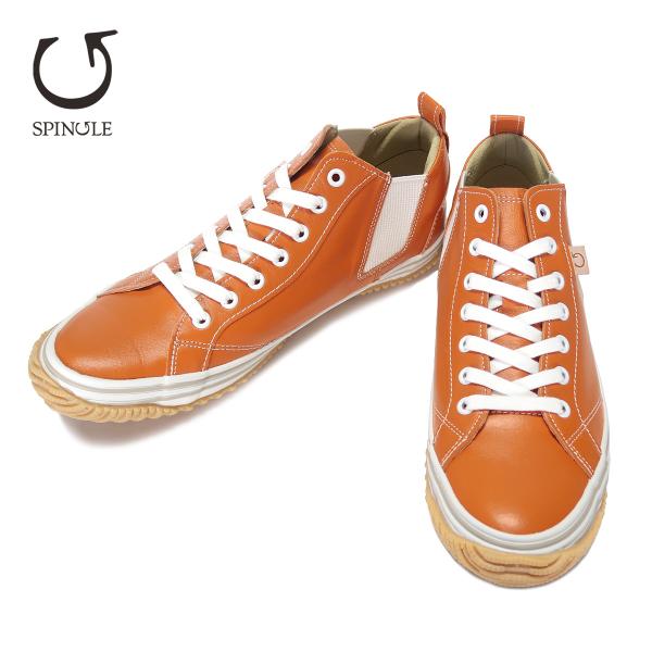 SPINGLE スピングル SP-442 Orange/Beige オレンジ/ベージュ サイドゴア ...