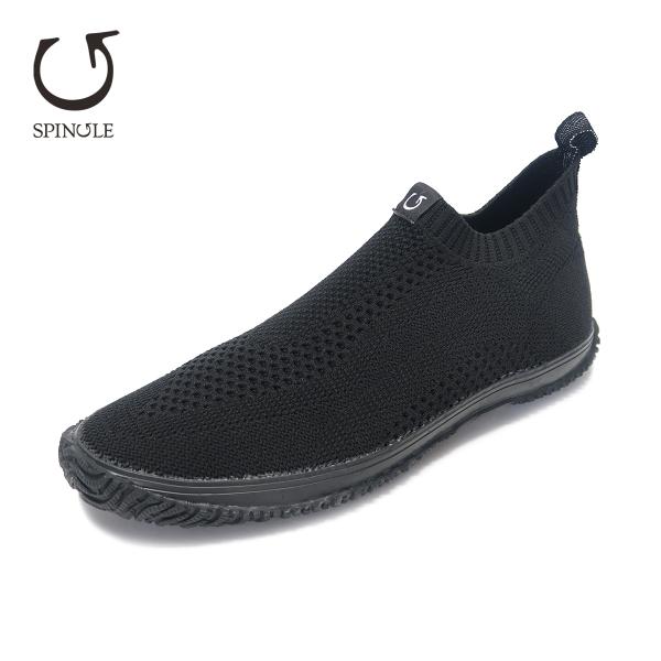 SPINGLE スピングル SP-528 Black/Black ブラック/ブラック スリッポン メ...