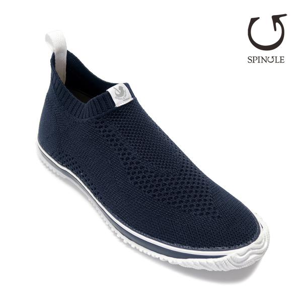 SPINGLE スピングル SP-528 Navy/White ネイビー/ホワイト スリッポン 旧ス...