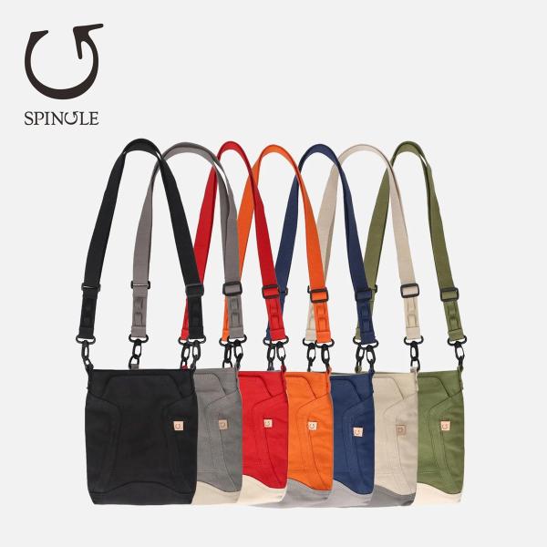 SPINGLE スピングル SPB-119 キャンバスショルダーバッグ