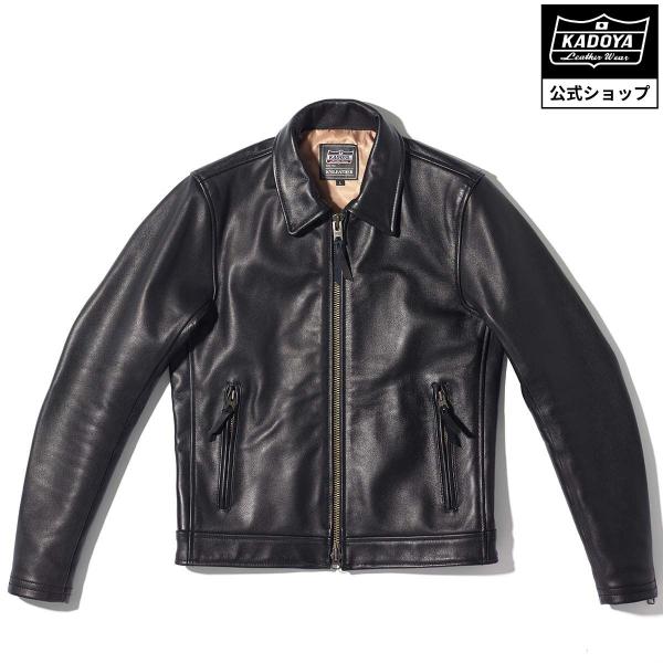 KADOYA TCR 2 カドヤ公式ショップ シングルライダース レザージャケット 革ジャン 牛革 ...