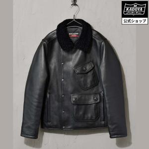 KADOYA THE HARD FACTORY ブラックジャケット ヘッドファクトリー KADOYA HF/N-1 ブラック×ブラック【直営店限定
