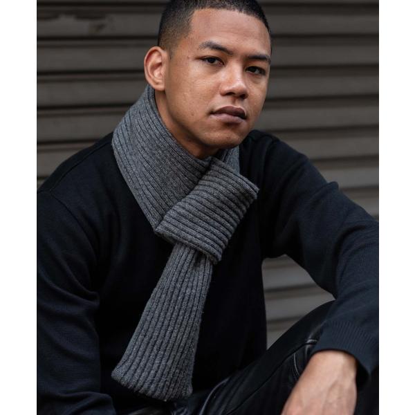 WP WOOL NECK WARMER / グレー｜KADOYA　カドヤ