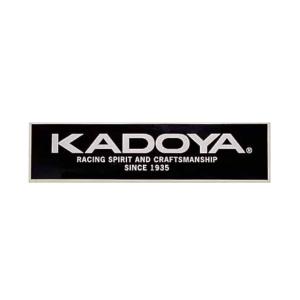 KADOYA STICKER (小)　KADOYA（カドヤ）　ロゴステッカー　デカール｜kadoya-leathers