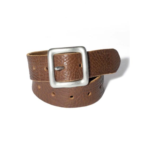 RIDERS BELT-SFT / DARKBROWN　KADOYA カドヤ