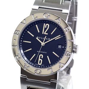 BVLGARI ブルガリ メンズ腕時計 ブルガリブルガリ BB38SS ブラック（黒）文字盤 OH済 自動巻き【中古】｜kadusaya78