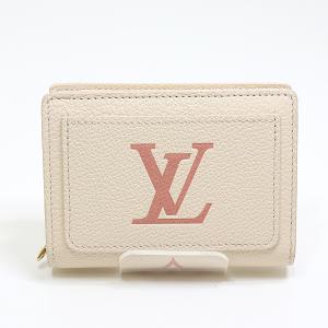 Louis Vuitton ルイヴィトン ポルトフォイユ・クレア M81927 二つ折り財布 レザー ゴールド金具 未使用品｜kadusaya78