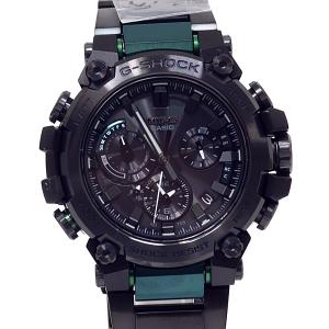 CASIO カシオ メンズ腕時計 G-SHOCK MTG-B3000 ブラック文字盤 グリーン 電波ソーラー 未使用品｜kadusaya78