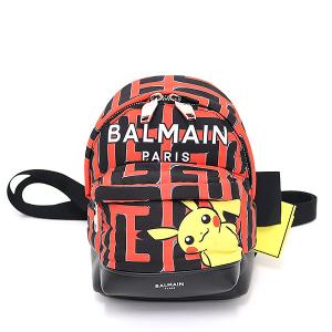 バルマン Balmain × Pokemon ミニ シティ ピカチュウ バックパック レッド YM3GD161 未使用品｜kadusaya78