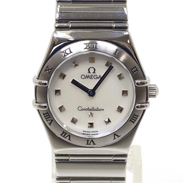 OMEGA レディース腕時計 コンステレーション 1571.71 ホワイトシェル文字盤 クォーツ 仕...