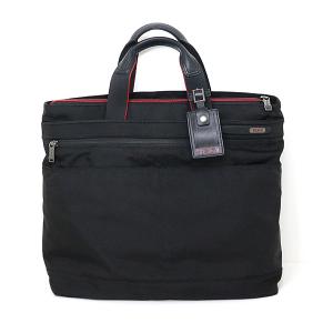 TUMI トゥミ コンパニオントート トートバッグ ビジネスバッグ 223119DR4 ブラック レッド【中古】Aランク