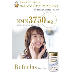 リフィーラス Refeelas NMNサプリメント 90粒 賞味期限2026年7月