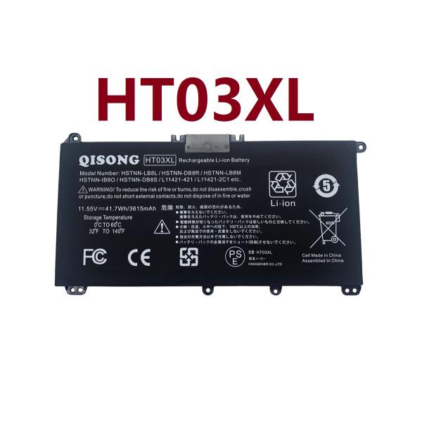 HP ノートパソコンバッテリー HT03XL 適用される HP Pavilion 14-CE0027...