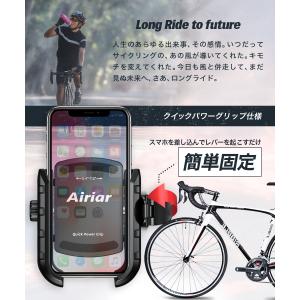 自転車 バイク 用 スマホ ホルダー 携帯ホル...の詳細画像3