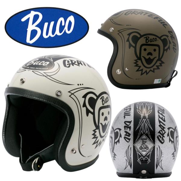 【 レイト商会 】バイク ヘルメット BUCO ベビー ブコ グレイトフルデット L XL