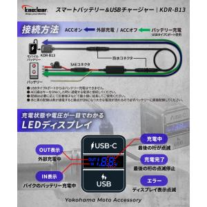 【 USB充電 と 12Vバッテリーへ充電 の...の詳細画像5