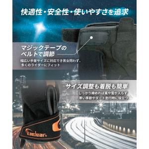 バイク グローブ 冬 防寒 バイク用グローブ ...の詳細画像5