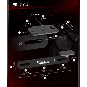 バイク ドラレコ ステー カメラステー マウン...の詳細画像5