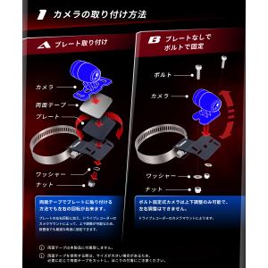バイク ドラレコ ステー カメラステー フォー...の詳細画像3
