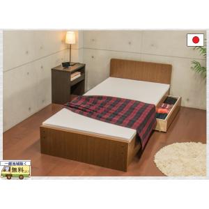 布張り床板ベッド 日本製 一部除き送料無料(込)品番112410 SS セミシングルベッド お布団で...