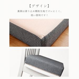 高反発座布団 低反発クッション 厚手 オフィス...の詳細画像3