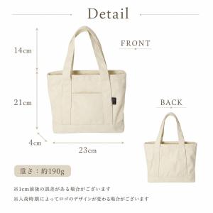 ミニトートバッグ ミニトート トートバッグ 帆...の詳細画像1