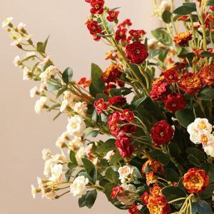 花瓶のある人工花 造花 (Color : D)の詳細画像2