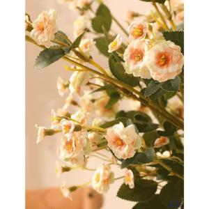 花瓶のある人工花 造花 (Color : D)の詳細画像3