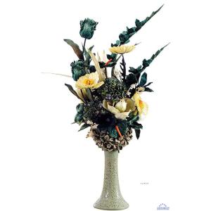 結婚式の中心部のイベントのための樹脂の花瓶を持つ造花誕生日ギフト配置人工的な偽の花 造花