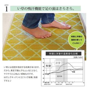 キッチンマット 270×60cm幅広タイプ お...の詳細画像5