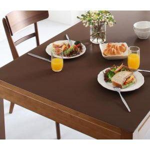 拭ける はっ水 本革調モダンダイニングラグ マット Selals テーブルマット 1 160cm 新商品 00 4d セラールス