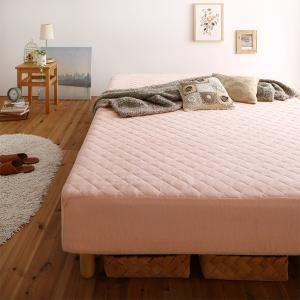 素材 色が選べるカバーリング脚付きマットレスベッド 春の新作 マットレスベッド ボンネルコイルマットレスタイプ タオル素材 00 15cm L シングル