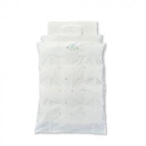 Ab 家具 インテリア通販アットカグ 送料無料 京都西川 ローズベビー寝具 羽毛組ふとん8点セット ママハンドピロー ローズラジカル敷きふとん入り Rb Pcs