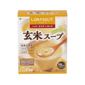 送料無料　ファイン　LOHASOUP(ロハスープ)　玄米スープ　180g(15g×12袋)｜kag