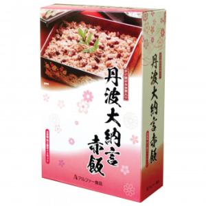 送料無料　アルファー食品　丹波大納言赤飯　566g(3人前×2セット)×10箱セット（同梱・代引不可...