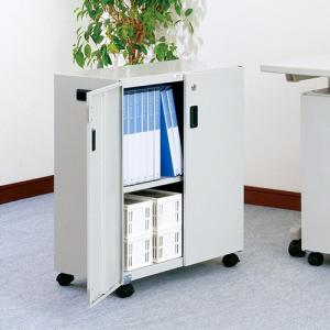 スチール ラック 棚 業務用 収納 扉付 本棚 書棚 書類 鍵 書庫