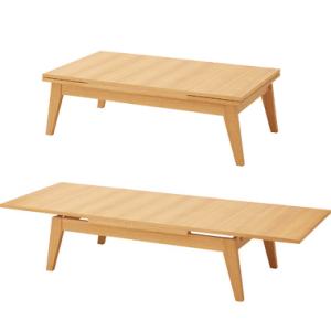 ローテーブル センターテーブル 伸縮 広がる 伸長式 4人 5人 6人 7人 8