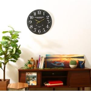 ブラック 黒 時計 全品最安値に挑戦 壁掛け 壁掛け時計 掛け時計 壁時計 デザイン 掛時計 北欧 インテリア おしゃれ クロック ウォール