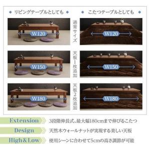 こたつ ローテーブル センターテーブル おしゃ...の詳細画像4
