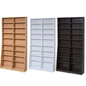 IRIS OHYAMA 本棚 ブックシェルフ スペースフィットラック 幅80 高さ