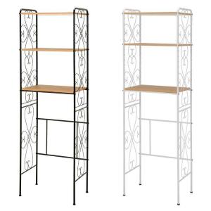 カントリー✩ラック 冷蔵庫ラック 木製 カントリー調 幅59cm （ キッチン収納 キッチン