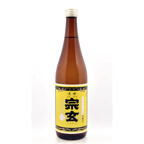 宗玄　本醸造 黒峰　720ml　(旧 上撰)